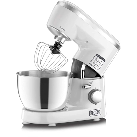 Black+Decker 1000W 6 Speed Stand Mixer