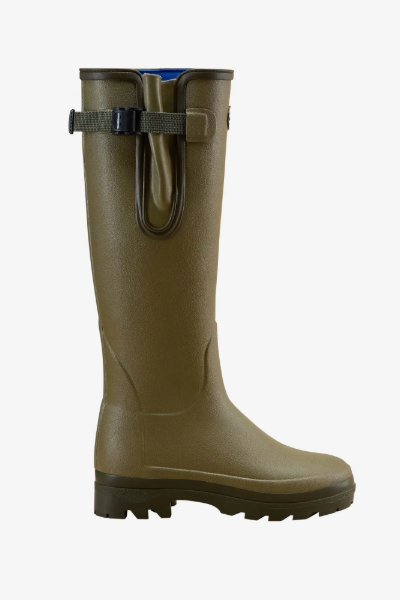 Le Chameau, Vierzonord Neoprene Lined Wellington Boot - Iconic Green