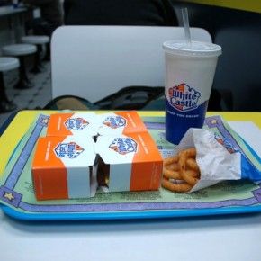 Too fat for a White Castle booth