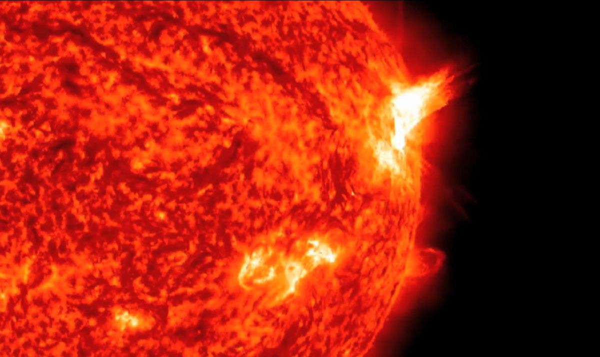 Sunspot AR1875 Major X1 Solar Flare