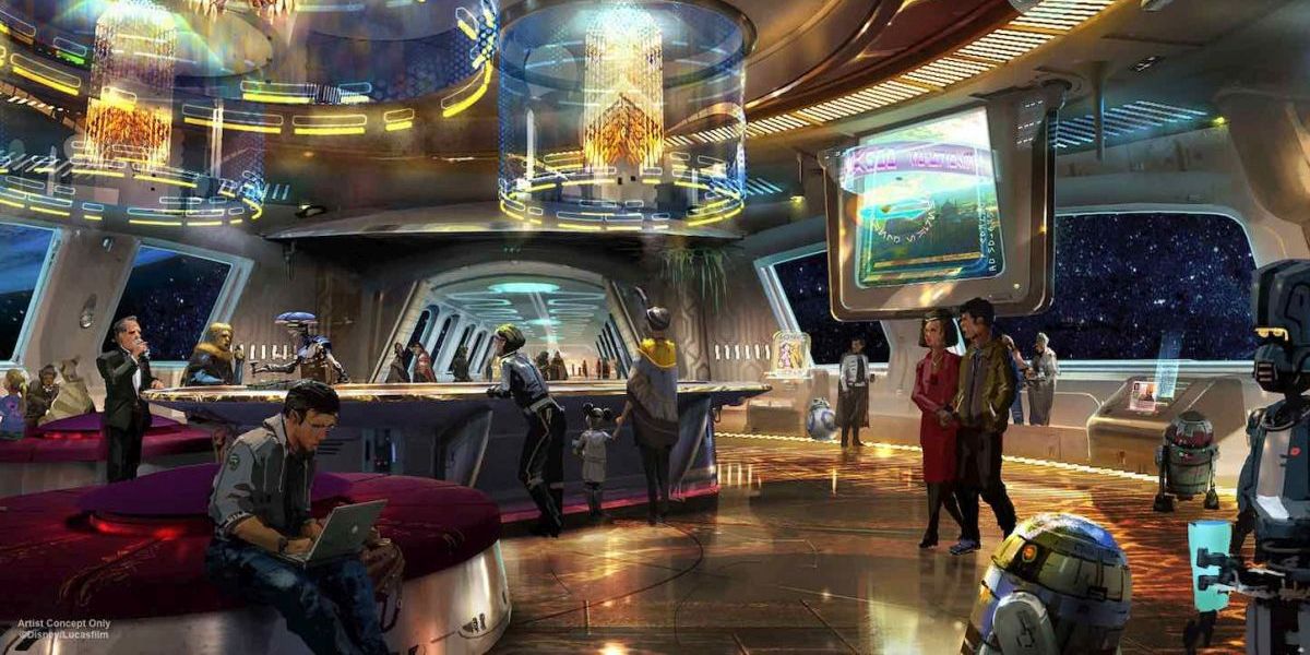 Star Wars Hotel concept art