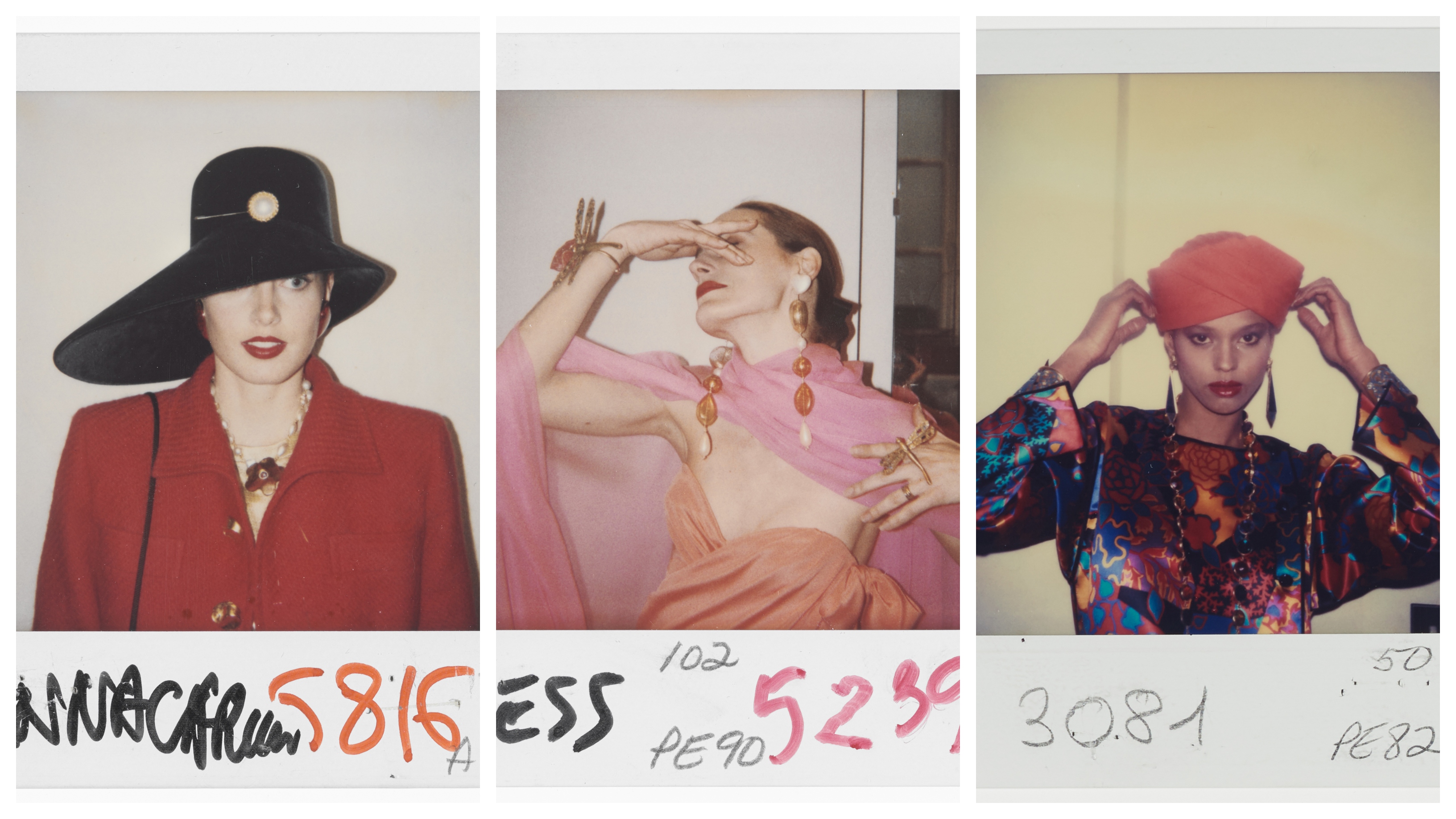 photos from the Yves Saint Laurent exhibit at the International Center of Photography 