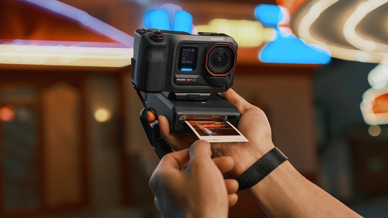 Insta360 just went full Polaroid with a printer for its action camera