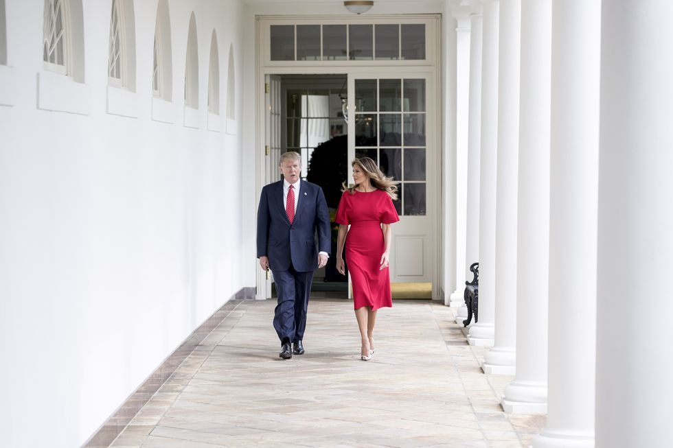 White house, trump, melania