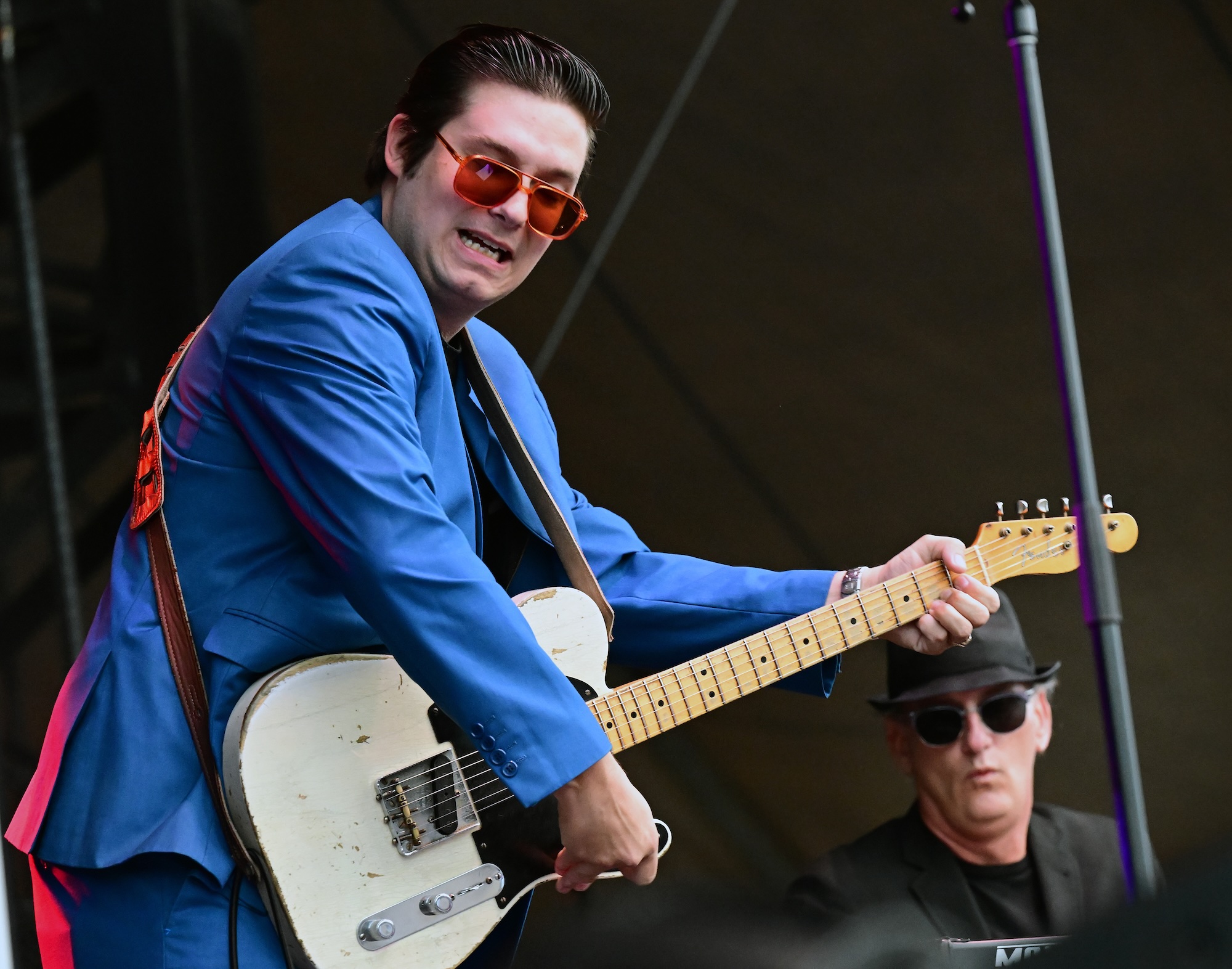 Eddie 9V performs at the Savannah Music Festival in Savannah, Georgia on March 28, 2023