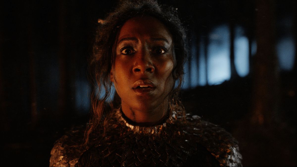 Jade Anouka in His Dark Materials on HBO.