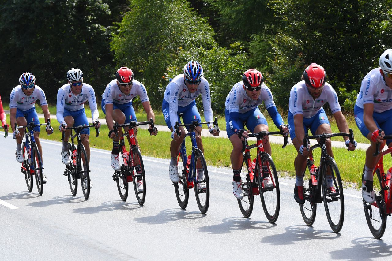 Italy leads the chase
