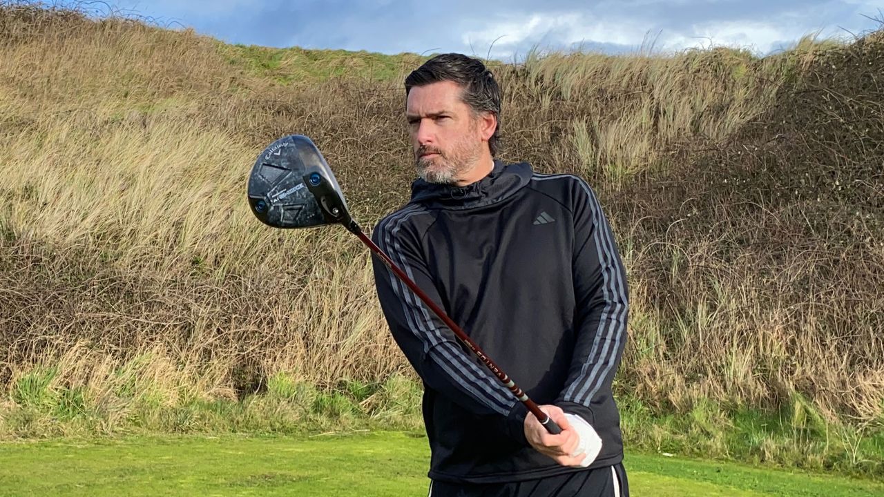 Callaway Paradym AI Smoke Triple Diamond Driver 9 Stiff