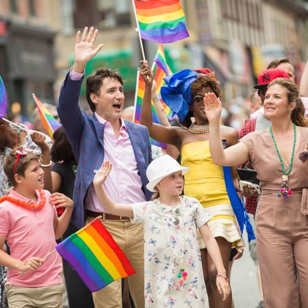 Justin Trudeau at 2017 Toronto Pride