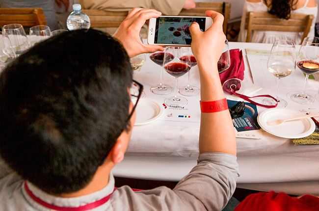 truffle hunting wine tasting