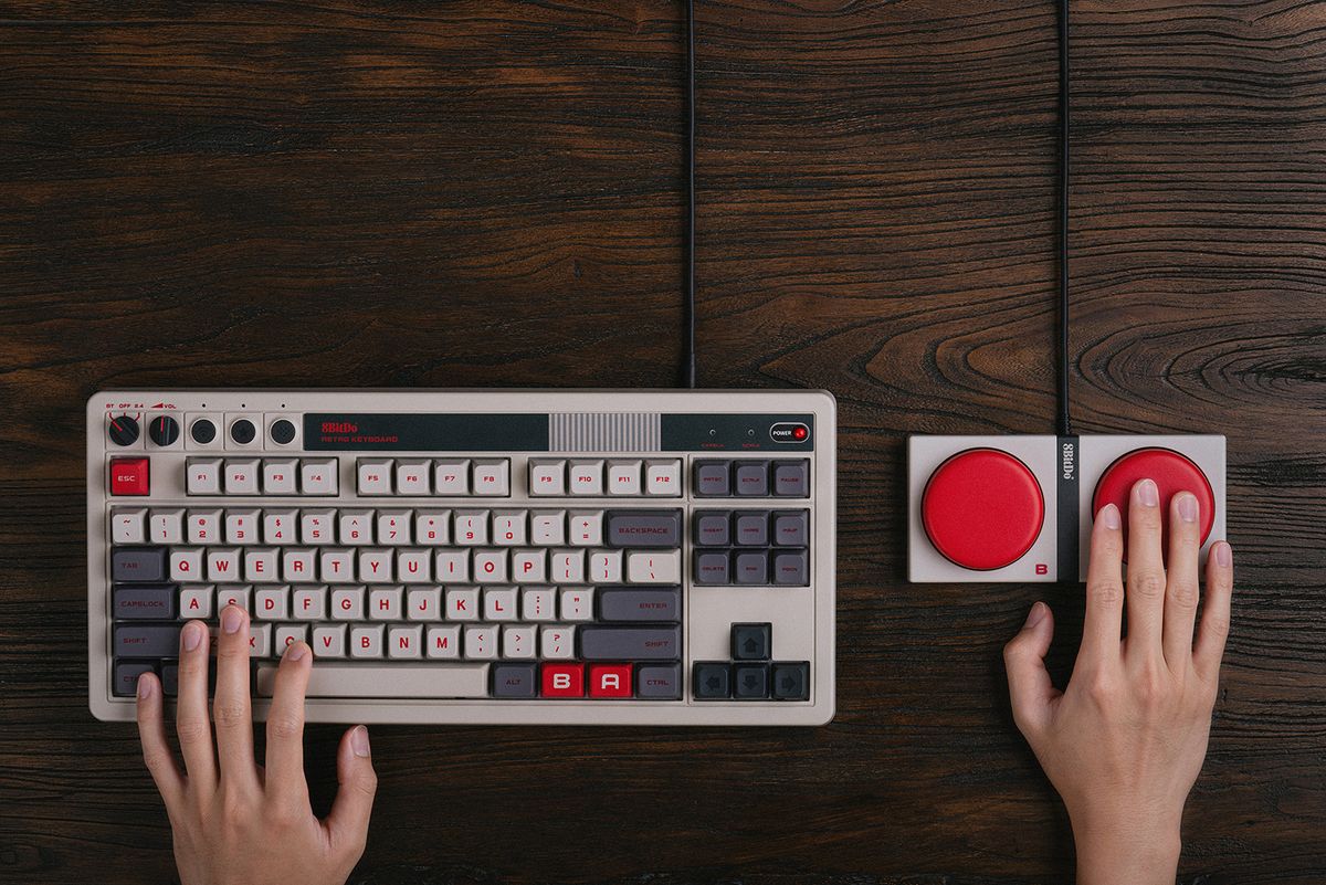 8BitDo Retro Mechanical Keyboard photos