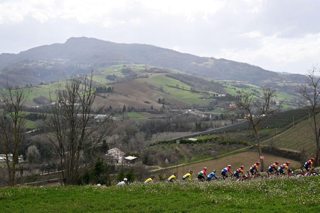 The peloton raced from San Benedetto del Tronto to San Benedetto del Tronto on stage 7