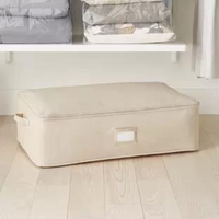 Underbed Zippered Storage Bag Natural | $24.99 at The Container Store&nbsp;