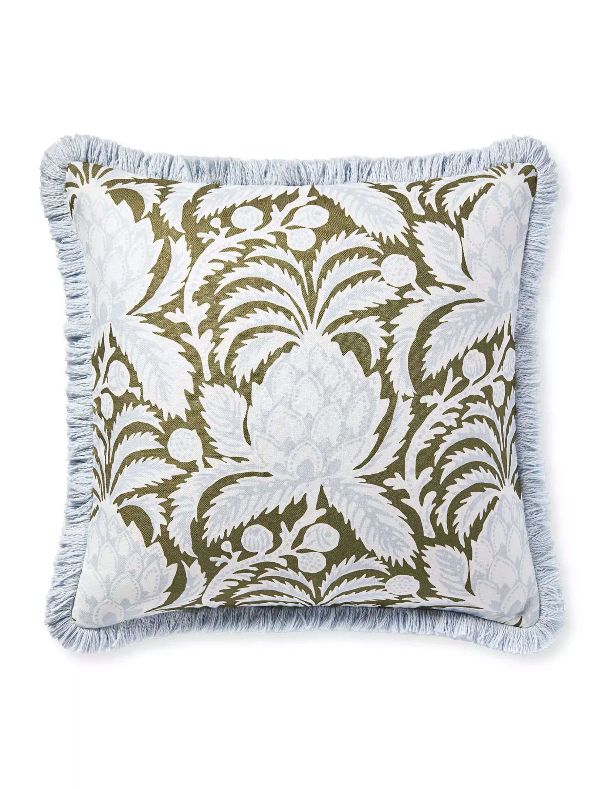 Artichoke Pillow Cover in Grove/Sky
