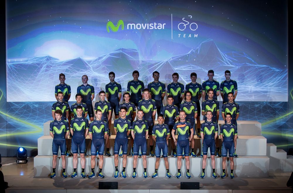 The 2017 Movistar team