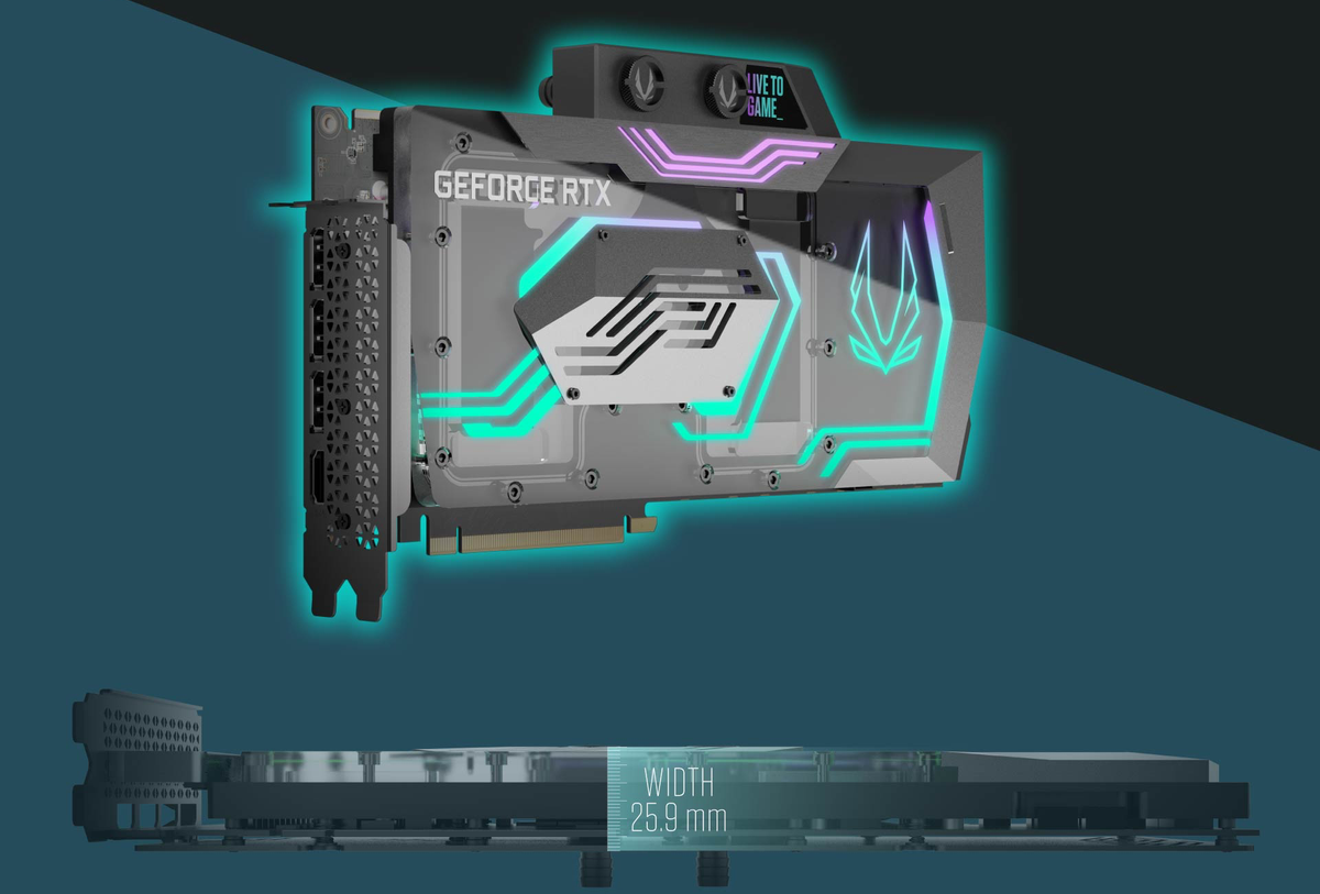NVIDIA RTX 3090 zotac ArcticStorm 水冷 Zotac Unveils GeForce RTX 3090 ArcticStorm: 16+4-Phase VRM & Water