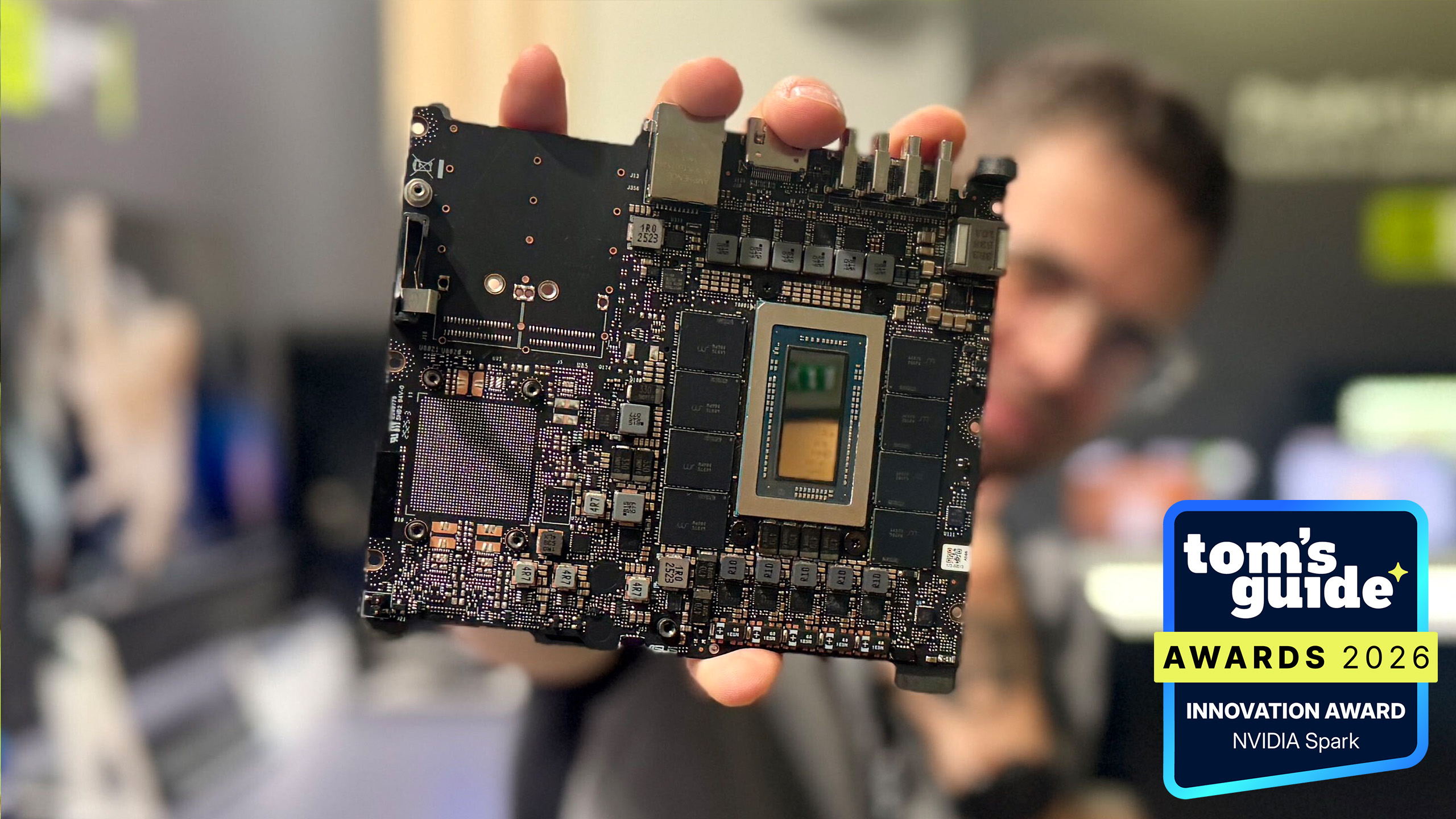 The Nvidia RTX Spark with a TG Awards 2026 badge