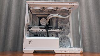 MSI Project Zero completed system with the power off