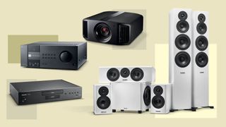 Projector home cinema system