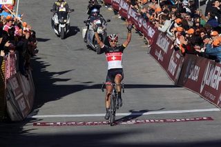 Fabian Cancellara wins Strade Bianche