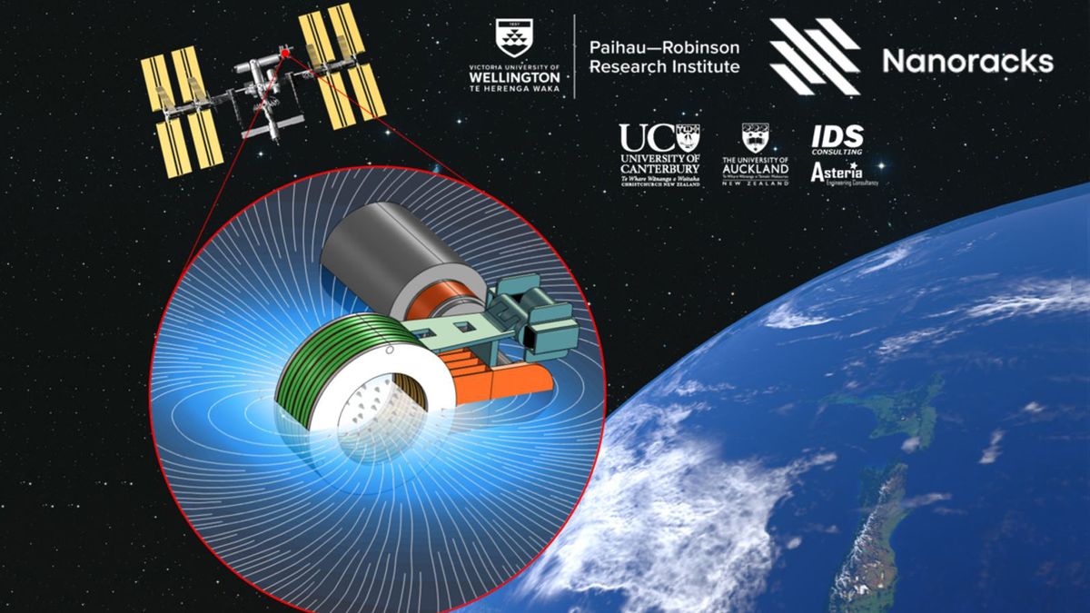 Pendorong magnet superkonduktor baru akan diuji di ISS