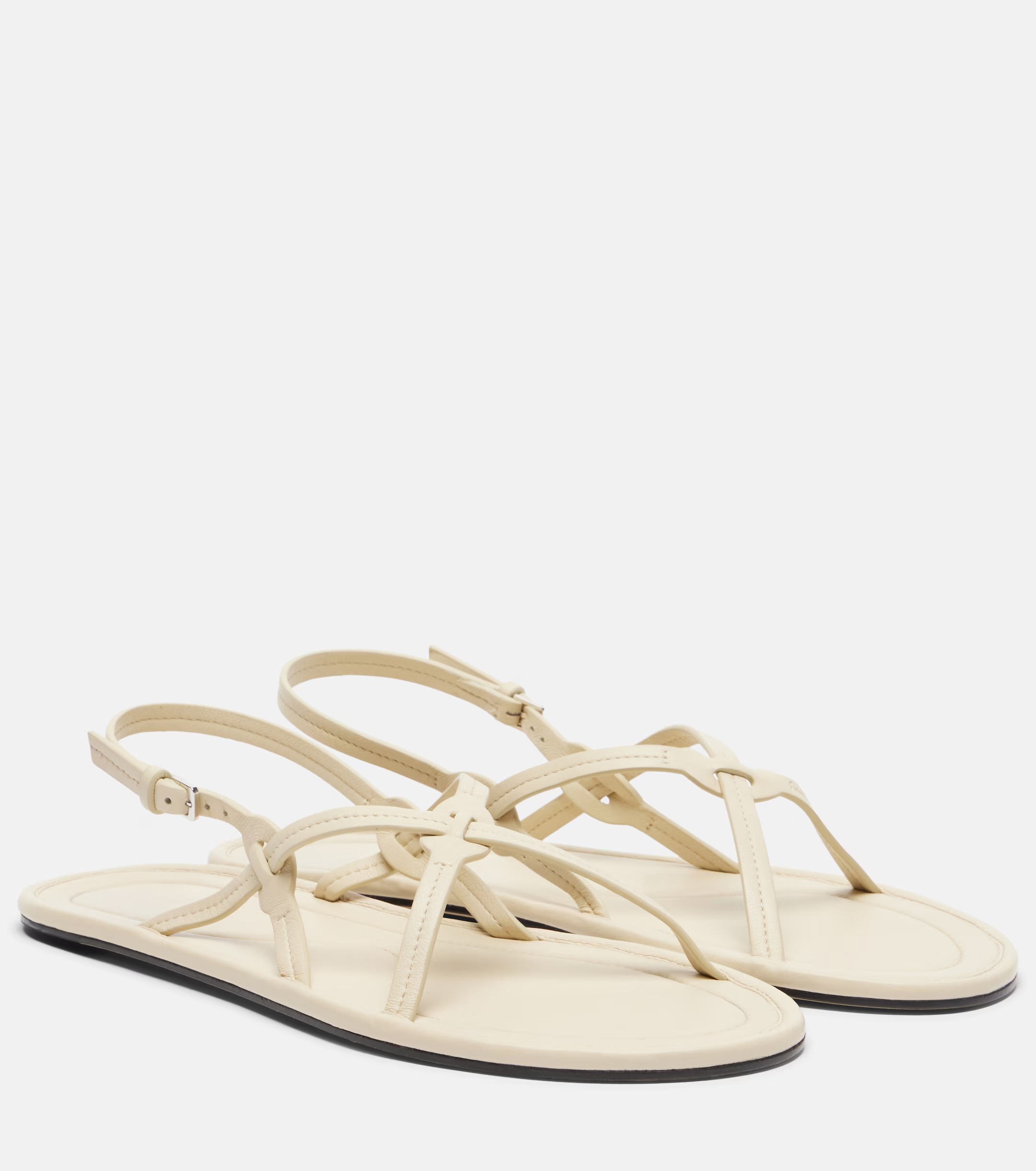 The Row, Malick Strap Leather Sandals