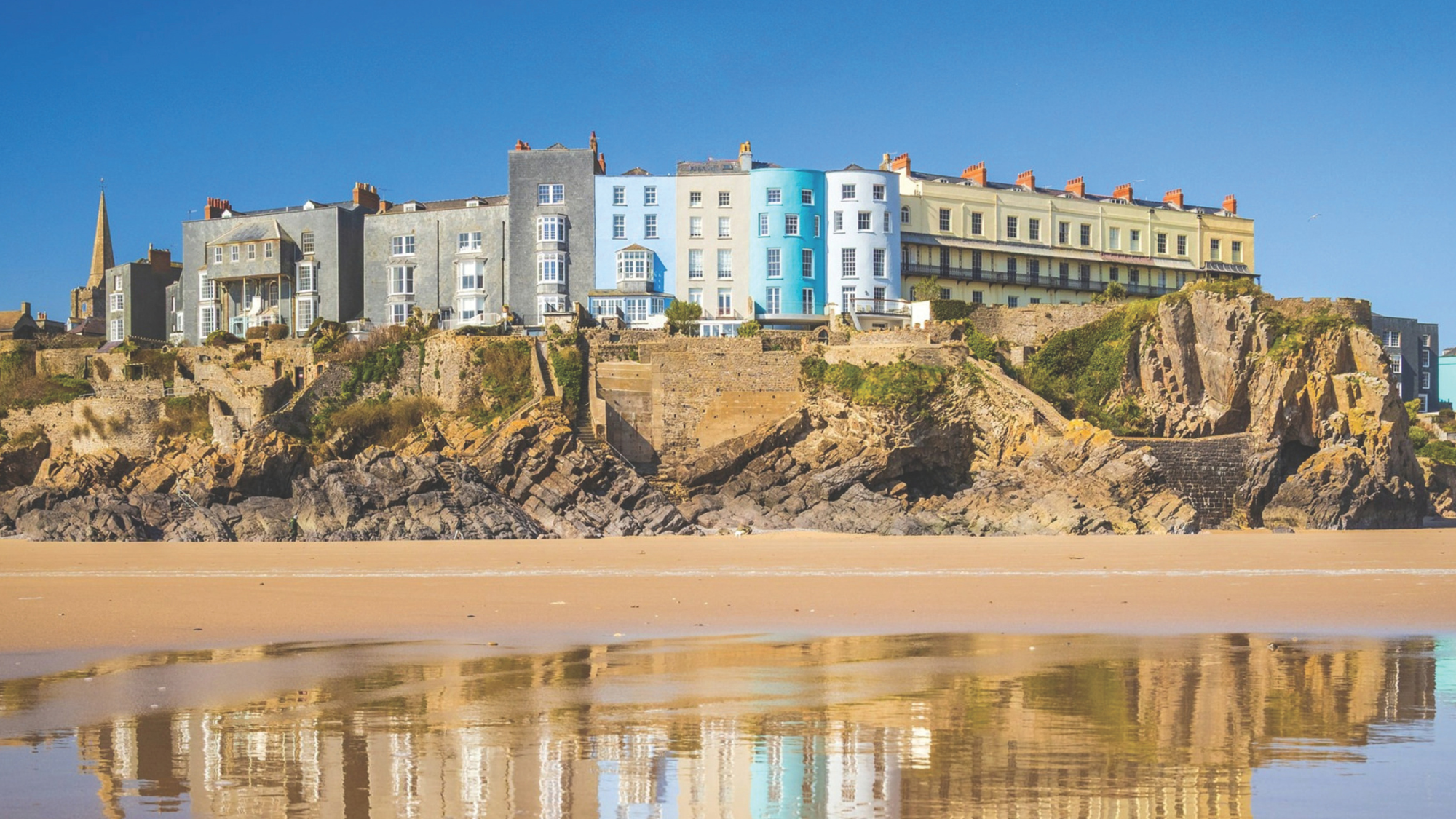 Georgian townhouse on South Beach, Pembrokeshire.