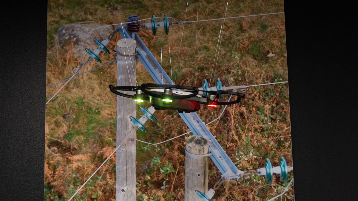 Drone som potensiell tilbyder av bilder til analyse.