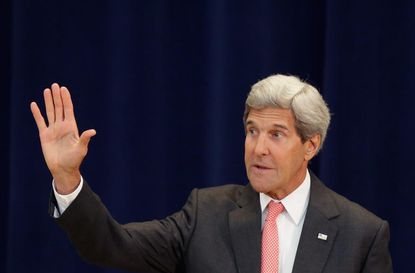 Kerry travels to Iraq to back inclusive new government