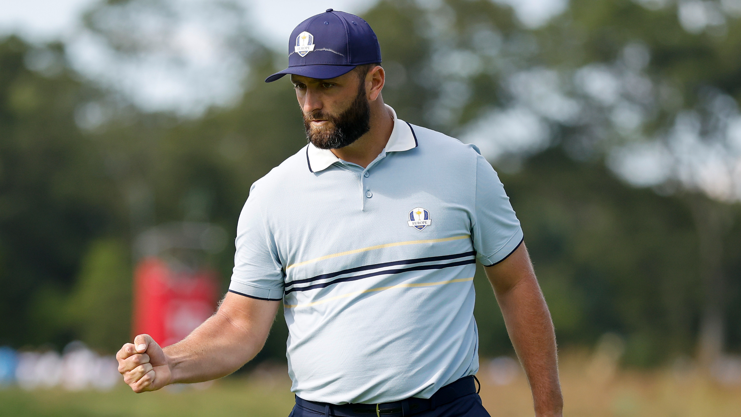 Jon Rahm at they Ryder Cup 