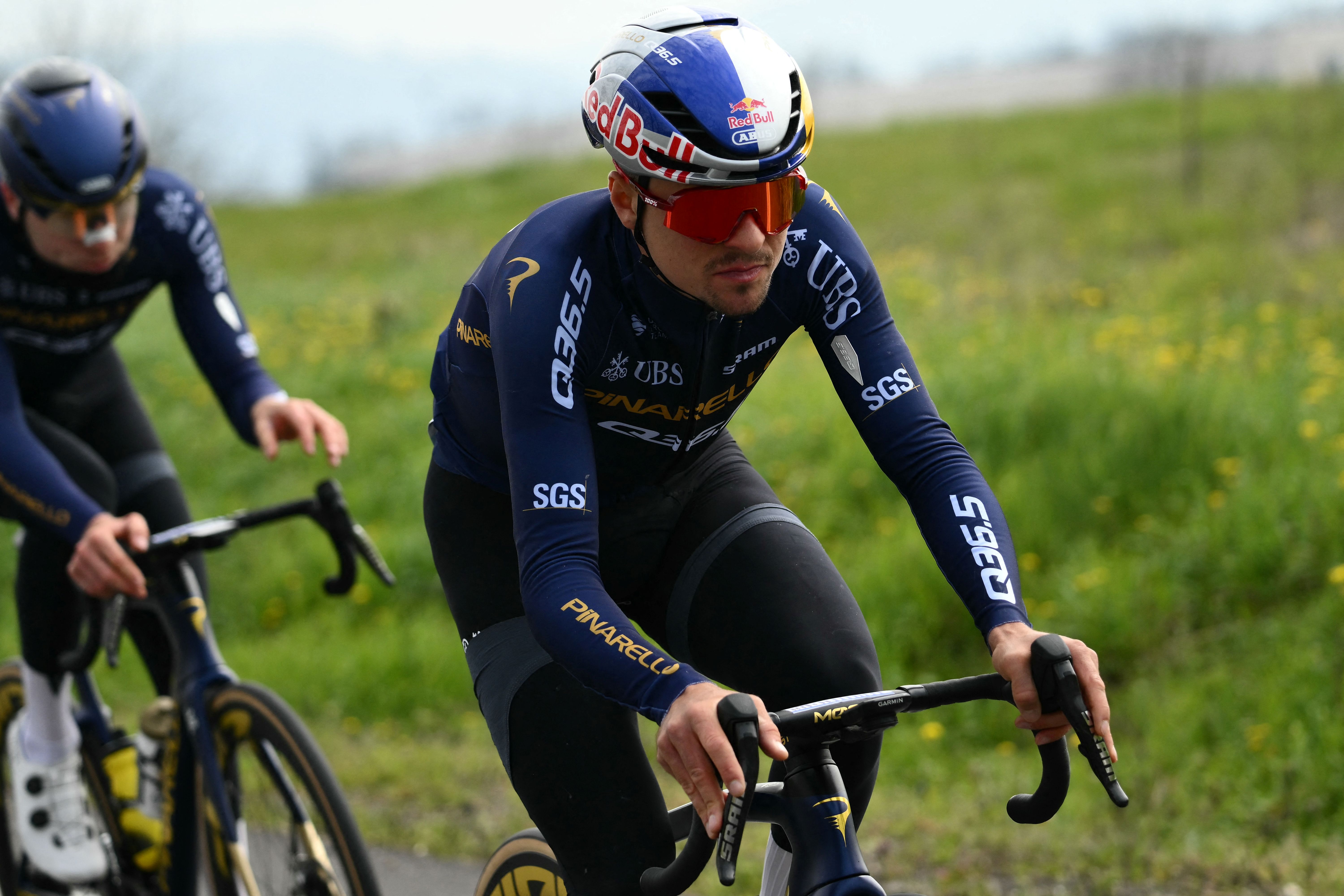 Tom Pidcock at Milan-San Remo 2026