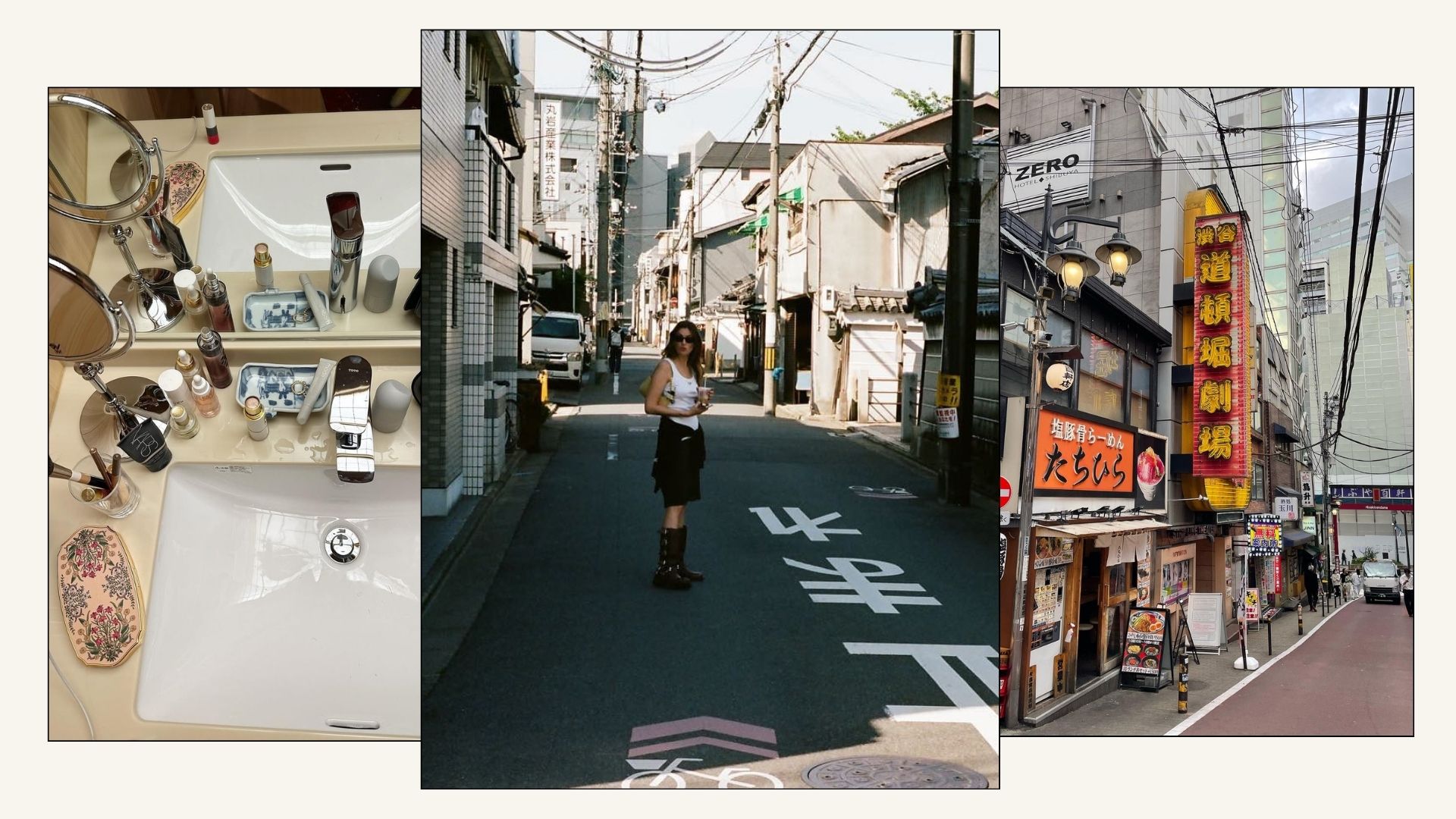 Camille Charriere in Japan