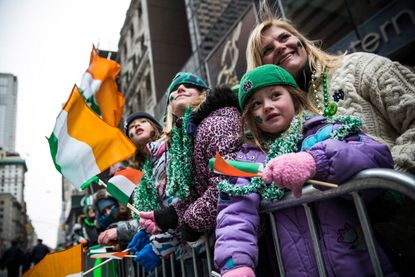 The 2014 St. Patricks Day parade in New York.