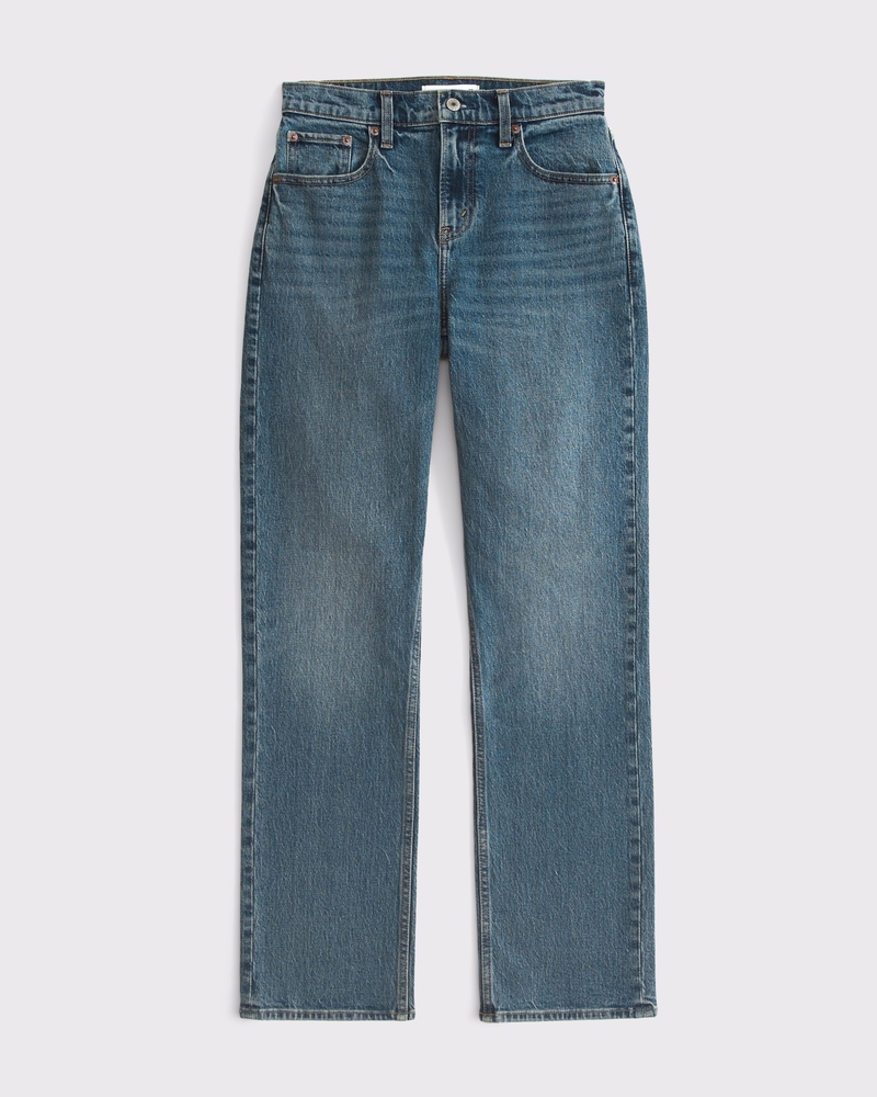 Curve Love High Rise 90s Straight Jean
