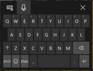 Mobile keyboard with swipe typing