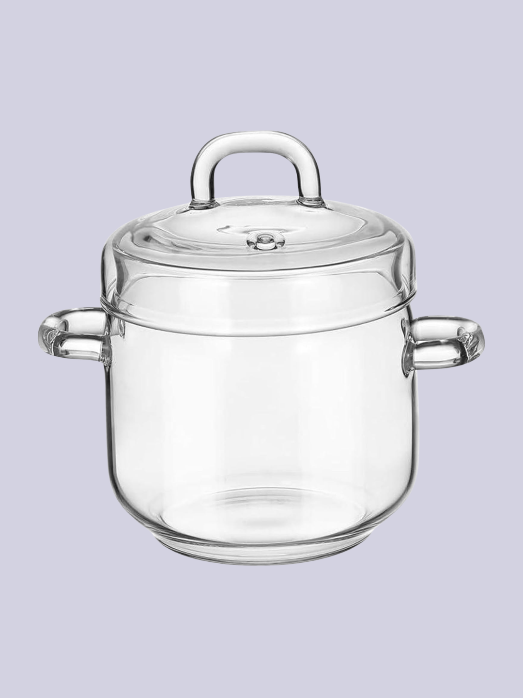 A glass simmer pot