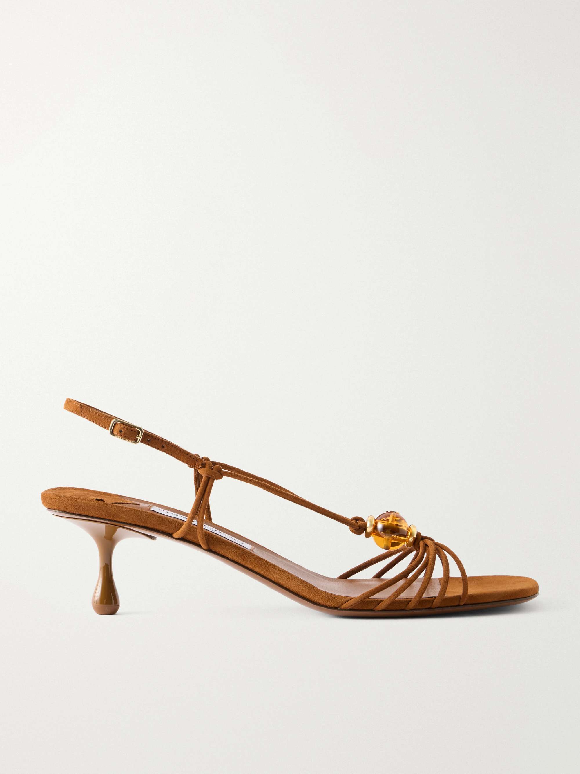Lova 50 Embellished Suede Sandals