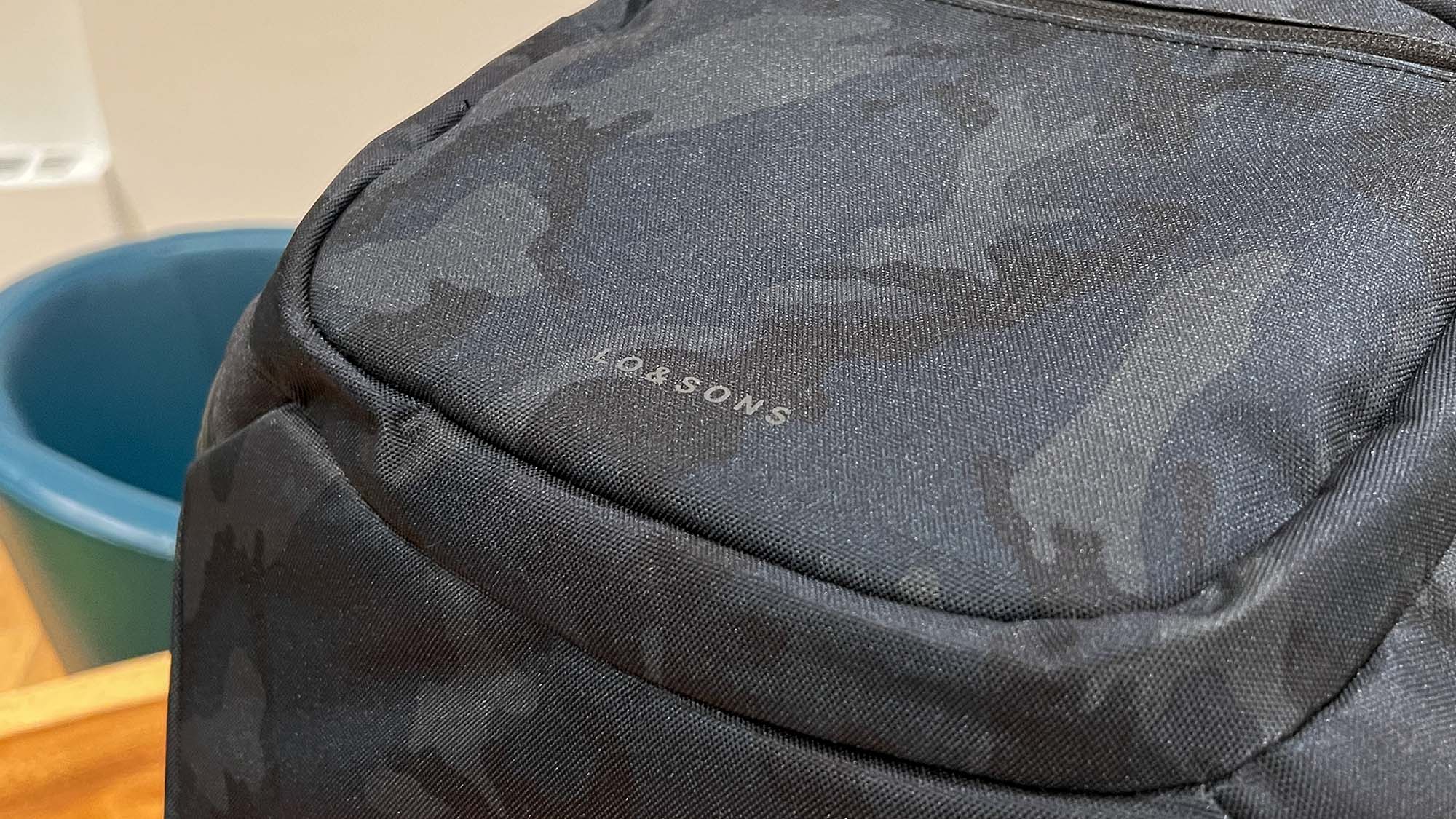 The Lo & Sons logo on the Hakuba's top pocket