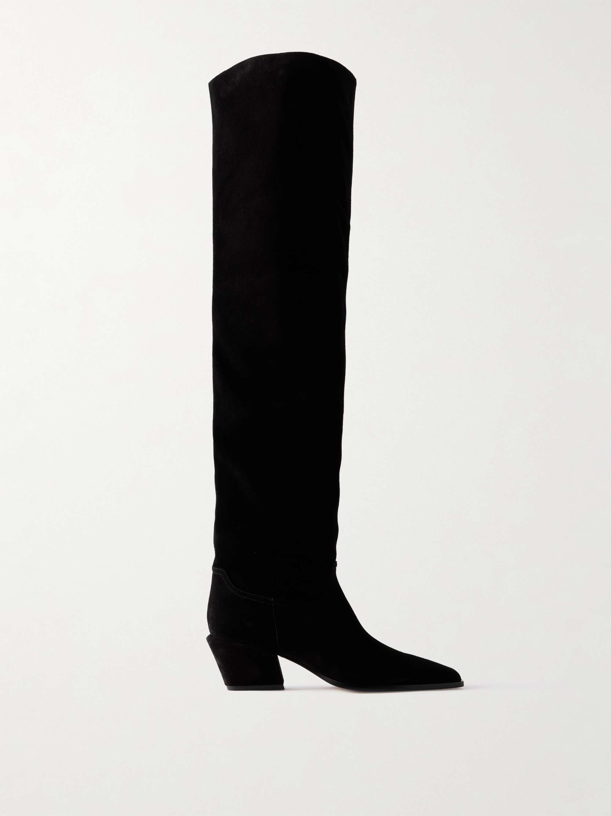Bettina Suede Over-The-Knee Boots