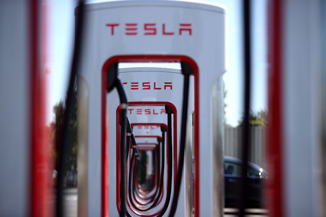 Tesla chargers