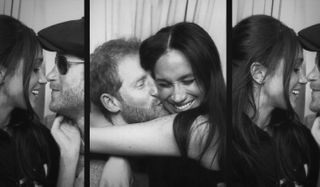 Prince Harry & Meghan, The Duke and Duchess of Sussex together in a photobooth