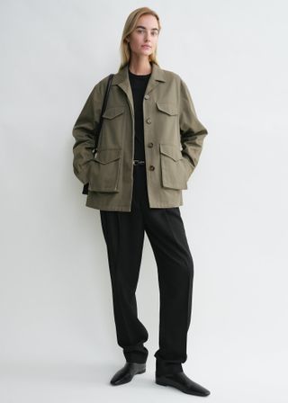 Army Jacket Khaki Green