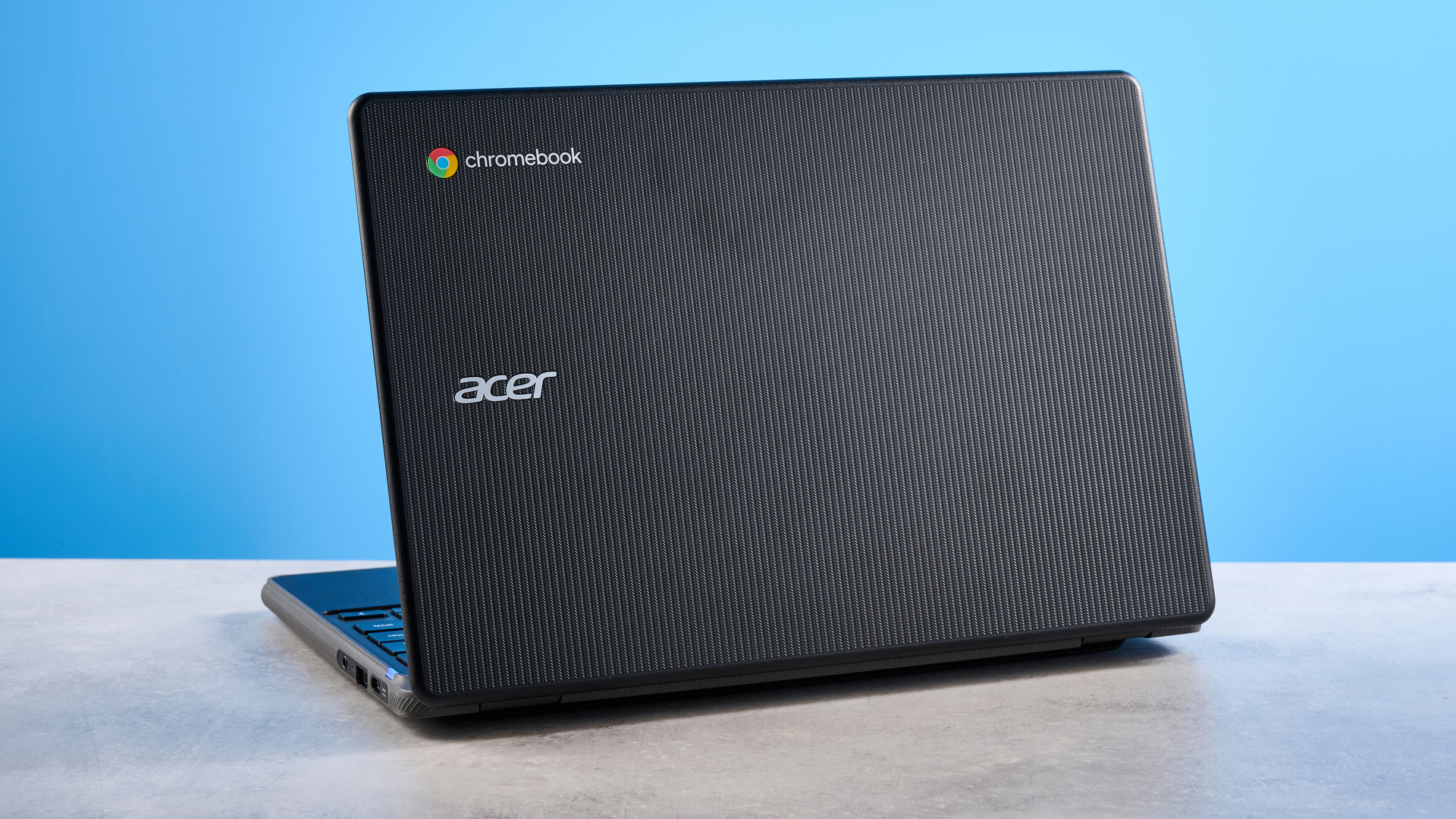 A black Acer Chromebook 311 (C725)