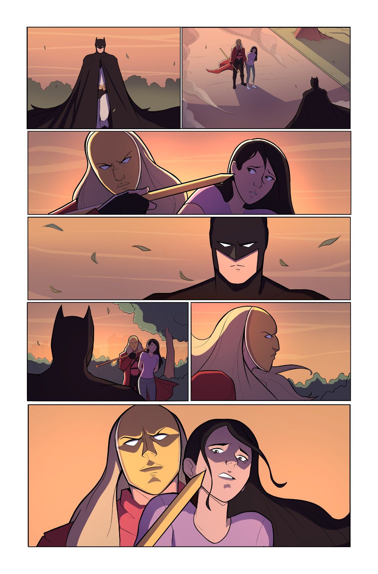 Batman: Urban Legends #22 interior art by Lucas Silveira