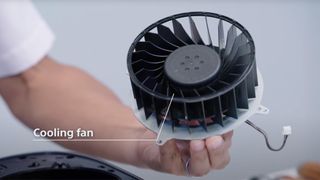 PS5's cooling fan
