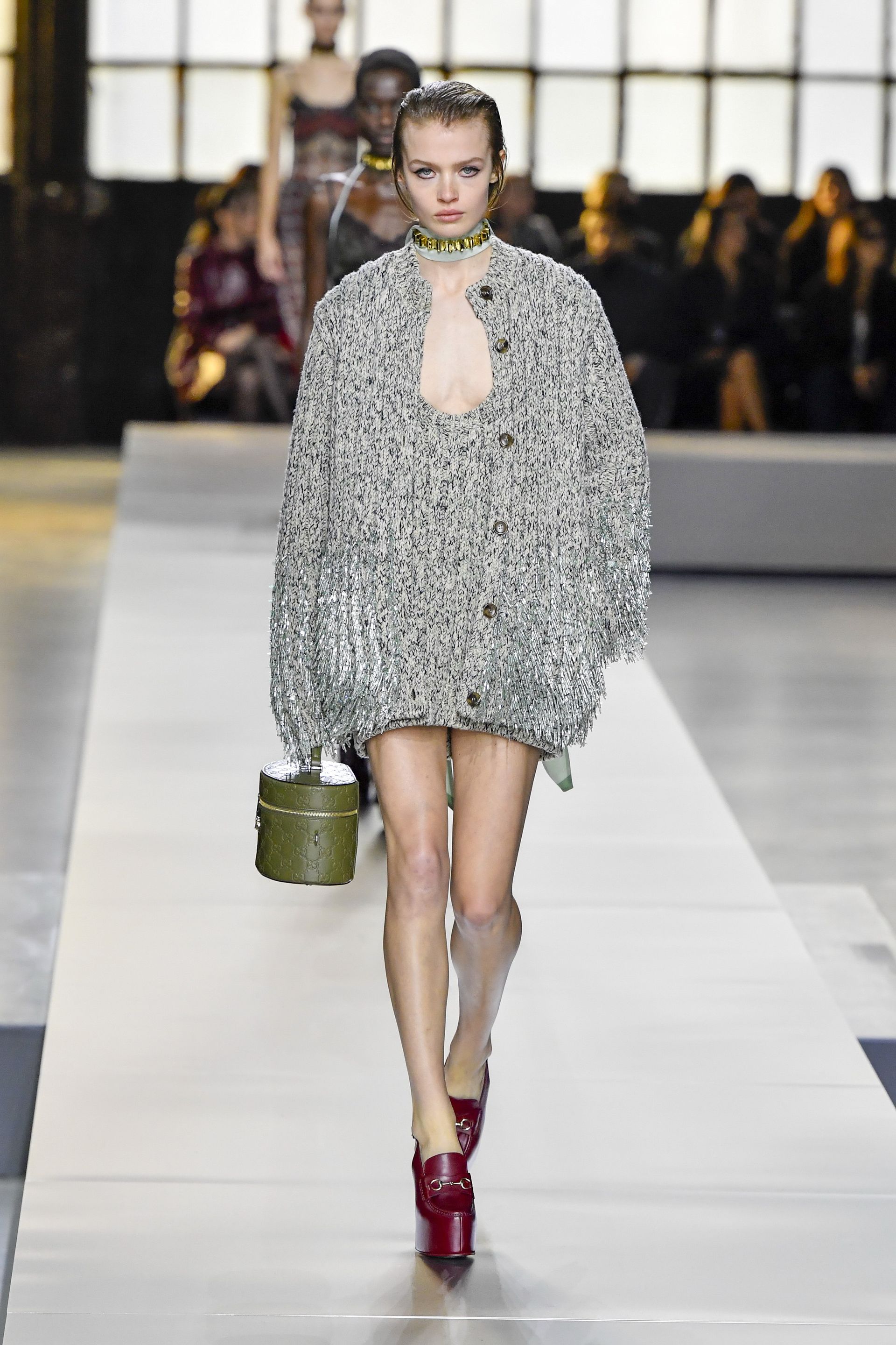 Milan fashion week runway 2024