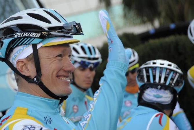 Alexandre Vinokourov prepares for his final season