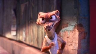 Duke Weaselton looking mean in Zootopia