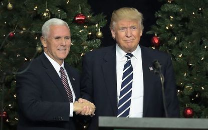 Donald Trump and Mike Pence. 