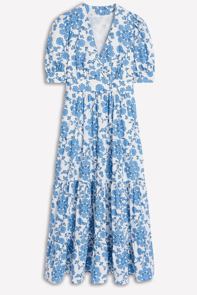 Boden Bella Puff Sleeve Dress